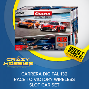 Carrera 30023 Race to Victory Set, Digital 132 w/Lights and Wireless