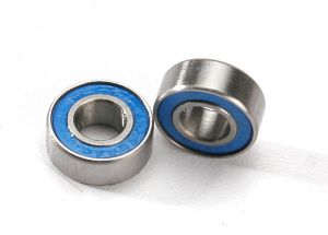 Traxxas Ball bearings, blue rubber sealed (6x13x5mm) (2)
