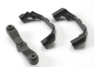 Traxxas Mount, steering arm/ steering stops (2) 