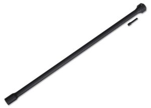 Traxxas Driveshaft, center, plastic (black)/ screw pin