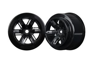 Traxxas Wheels, X-Maxx, black (left & right)