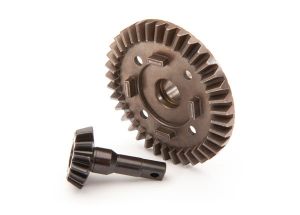 TRAXXAS MAXX Ring gear, differential/ pinion gear, differential (front)