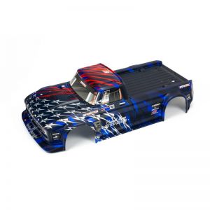 Arrma Painted Body, Blue/Red: INFRACTION 6S BLX *SOLD OUT*