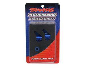 Traxxas Blue-anodized Aluminum Steering Blocks