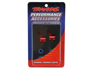 Traxxas Red-anodized Aluminum Steering Blocks