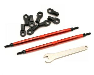 Traxxas 7075-T6 red-anodized aluminum 