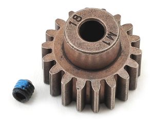 Traxxas Hardened Steel Mod 1.0 Pinion Gear w/5mm Bore (18T)