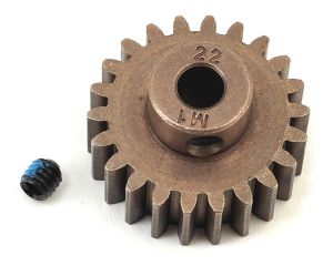 Traxxas Hardened Steel Mod 1.0 Pinion Gear w/5mm Bore (22T)