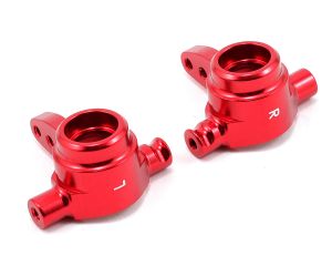 Traxxas Aluminum Steering Block Set (Red) 