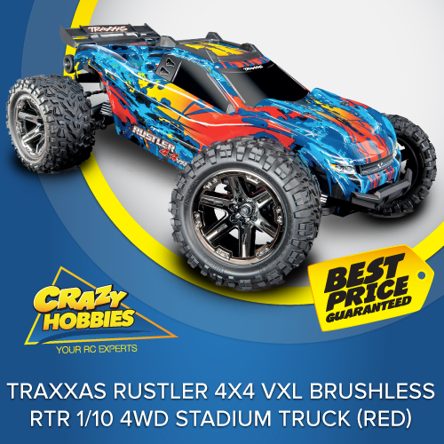 traxxas rustler 4x4 vxl brushless rtr