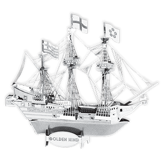 Metal Earth GOLDEN HIND