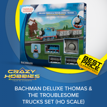 Bachman DELUXE THOMAS & THE TROUBLESOME TRUCKS SET (HO SCALE)