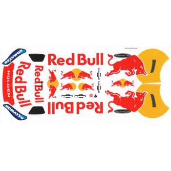 Bodyworx 1/10 Sticker RedBull 