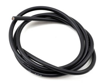 HOBBYWING 12awg Flex Silicon Wire (Black) (1M)