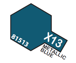 Tamiya Acrylic Mini X-13 Metallic Blue 1/3 oz