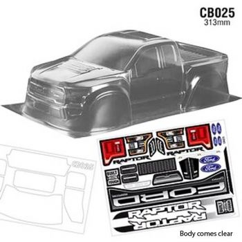 Bodyworx 1/10 Ford F150 (313MM) Crawler Body