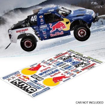 Bodyworx 1/10 Sticker Red-Bull / KMC Short Course