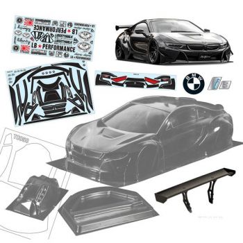 Bodyworx 1/10 BMW I8 LB Version (200mm) On-Road Car Body