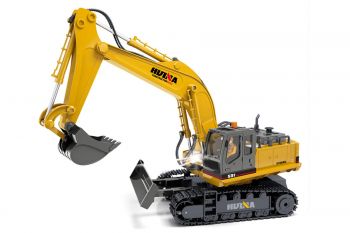 Huina 1531 RC Excavator Electric Tracked 1/16 Scale RTR