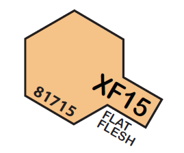Tamiya Acrylic Mini XF15 Flat Flesh 1/3 oz