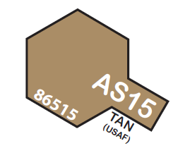 TAMIYA AS-15 SYNTHETIC -LACQUER SPRAY TAN