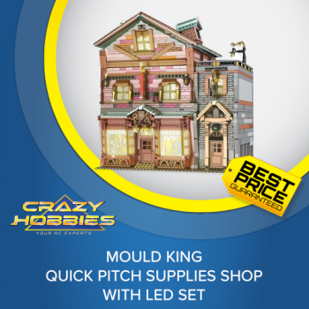 Mould King Quick Pitch Supplies Shop With LED Set *IN STOCK*