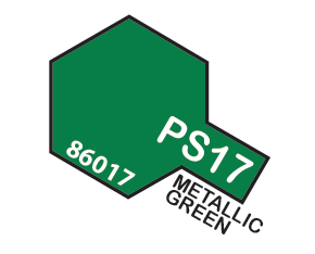 Tamiya PS-17 Polycarbonate Spray Metallic Green