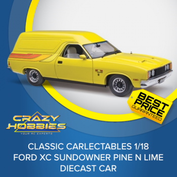 CLASSIC CARLECTABLES 1/18 Ford XC Sundowner Pine N Lime Diecast Car *IN STOCK*