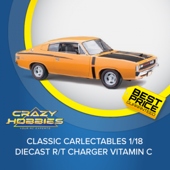 Classic Carlectables 1/18 Diecast R/T CHARGER VITAMIN C *IN STOCK*
