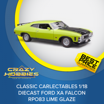 Classic Carlectables 1/18 Diecast Ford XA Falcon RPO83 Lime Glaze *SOLD OUT*