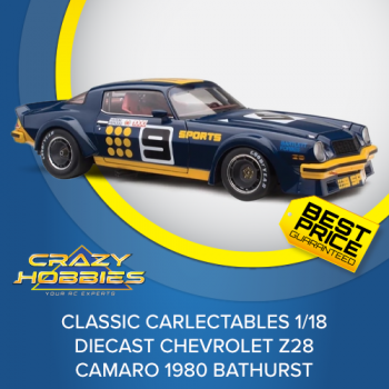 CLASSIC CARLECTABLES 1/18 DIECAST Chevrolet Z28 Camaro 1980 Bathurst *IN STOCK*