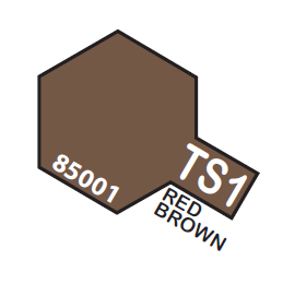 Tamiya Spray Lacquer TS1-Red Brown