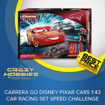 Carrera Go Disney Pixar Cars 1:43 Car Racing Set Speed Challenge *IN STOCK*