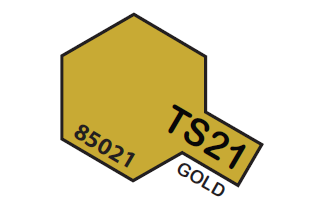 Tamiya Spray Lacquer TS21-Gold
