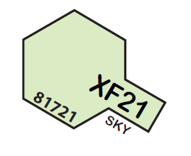 Tamiya Acrylic Mini XF21 Sky 1/3 oz