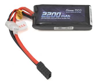 Gens Ace 2s LiPo Battery Pack 50C w/TRX Connector (7.4V/2200mAh) 