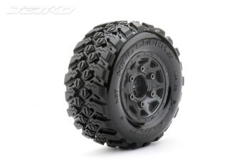 JETKO 1/10 SC EX-KING COBRA TYRES TRAXXAS SLASH (CLAW RIM/BLACK/MEDIUM SOFT/12MM) (2PCS) 