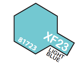 Tamiya Acrylic Mini XF23 Light Blue 1/3 oz