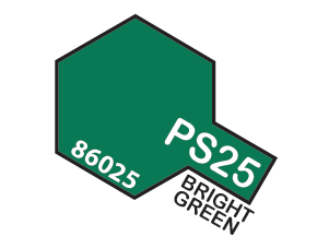 Tamiya PS-25 Polycarbonate Spray Bright Green