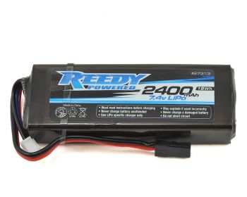 Reedy 2S Flat LiPo Receiver Battery Pack (7.4V/2400mAh)