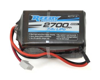 Reedy 2S Hump LiPo Receiver Battery Pack (7.4V/2700mAh)