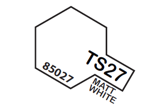 Tamiya Spray Lacquer TS27-Matt White