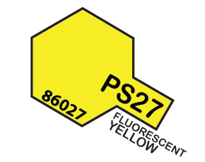 Tamiya PS-27 Polycarbonate Spray Fluorescent Yellow