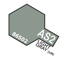 TAMIYA AS-2 SYNTHETIC -LACQUER SPRAY LIGHT GRAY