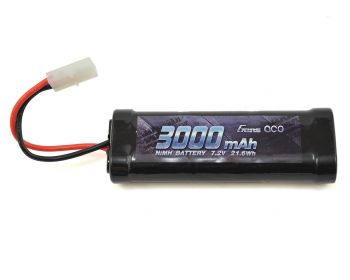 Gens Ace 6-Cell 7.2V NiMH Battery Pack w/Tamiya Connector (3000mAh)