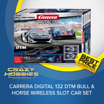 Carrera Digital 132 DTM Bull & Horse Wireless Slot Car Set *IN STOCK*