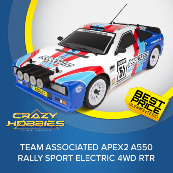 Team Associated Apex2 A550 Rally Sport Electric 4WD RTR *IN STOCK*