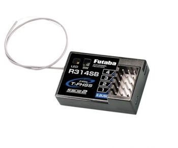 FUTABA R314SB - 4PLS,4PX/R,4GRS,3PV TELEMETRY RECEIVER 