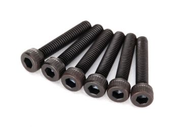 Traxxas Screws, 2.5x14mm cap-head machine (hex drive) (6)