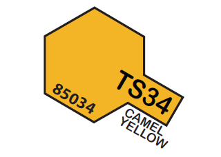 Tamiya Spray Lacquer TS34-Camel Yellow